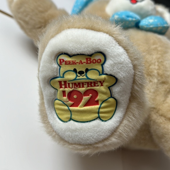 Peek A Boo Humfrey Teddy Bear & Baby 1992 - Picture 2 of 5